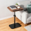 Adjustable C-Shaped Sofa Side End Table Coffee Laptop Table Living Room Bedroom 2