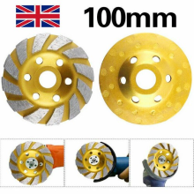 Diamond Grinding Wheel Segment Cup Disc Grinder Concrete Granite Stone Cutter UK