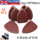 60PC Mixed Mouse Sanding Sheets For Black and Decker Palm Sander Pads Sandpaper 2