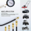 Petrol Engine Compression Tester for Automotives and Motorcycles Set Kit 8PCS UK 2