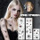 Halloween Face Tattoos 9 Sheets Skeleton Skull Mouth Spider Web 3D Makeup Decals 3