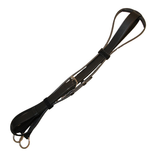 (Full, Black) Collegiate Running Leather Martingale IV 1