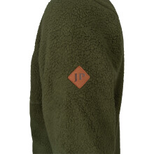 JACK PYKE Mens Half Zip Sherpa Fleece Pullover Olive X-Large