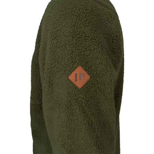 JACK PYKE JACK PYKE Mens Half Zip Sherpa Fleece Pullover Olive 3X-Large