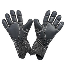 (Green Size 8) Goalie Goalkeeper Gloves Strong Grip Soccer Goalie Gloves Soccer Gloves Adult Latex Goalkeeper Gloves