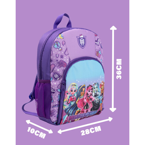 Monster High Monster High Backpack (Girls Purple) 2