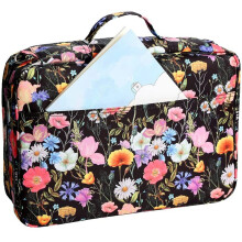 Portable Colored Pencil Case 480 Slots Pencil Case or 320 Gel Pen Case Organizer with Strap for Student or Artist A