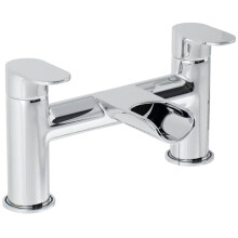 Contemporary Bathroom Bath Shower Mixer – Round Lever, 1165 x 200mm, Chrome