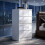 High Gloss 4 drawer White chest Unit Modern Handleless Design 1