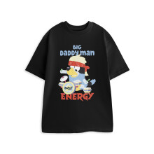 (XX-Large) Bluey Short Sleeved T-Shirt (Mens Black)