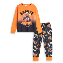 (5-6 Years) Naruto Long Sleeve Long Leg Pyjama Set (Boys Multicoloured)