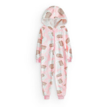 (11-12 Years) Pusheen Onesie (Girls Pink)