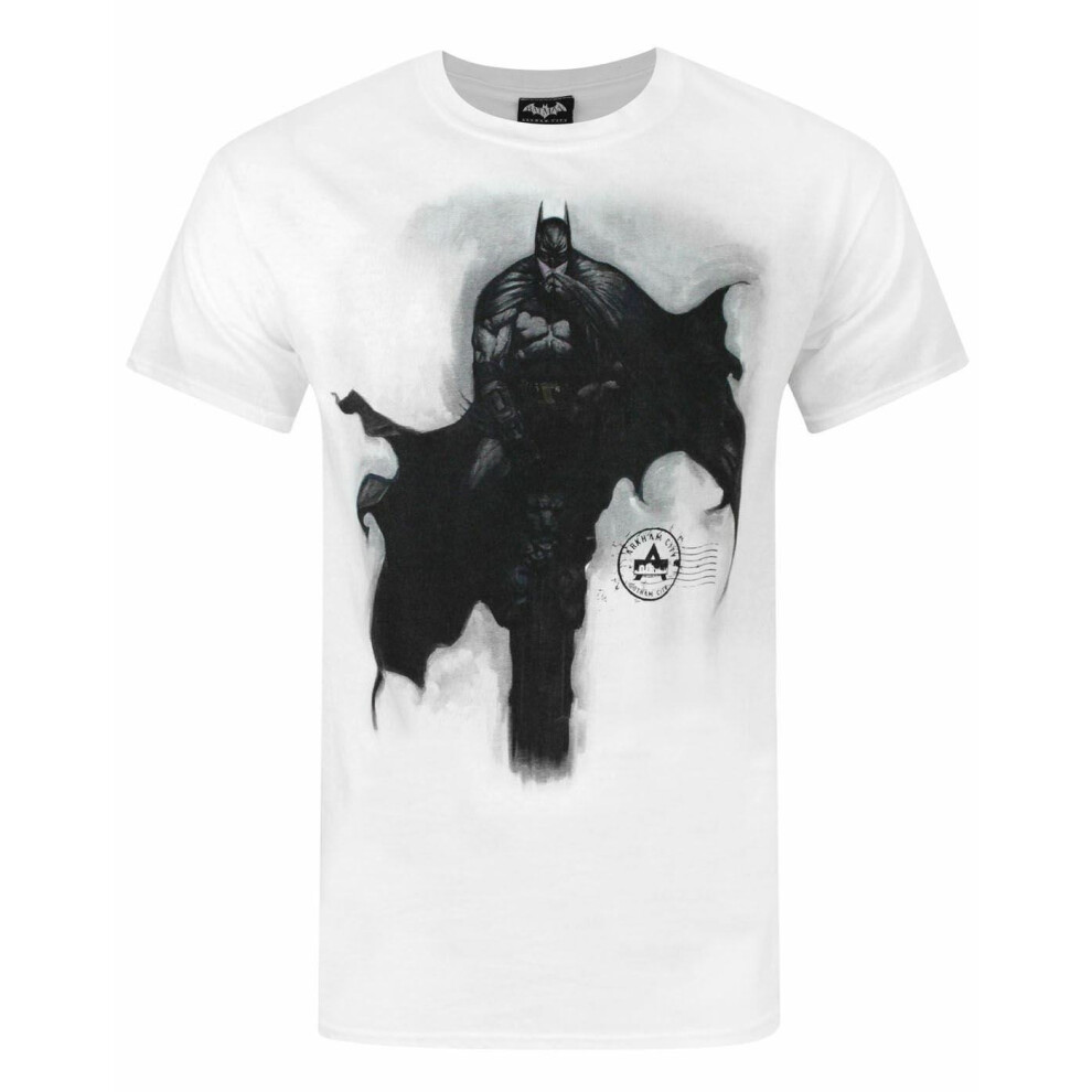 Dc Comics (Small) Short Sleeved T-Shirt (Mens White)