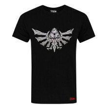 (XXX-Large) Nintendo The Legend of Zelda Short Sleeved T-Shirt (Mens Black)
