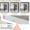 Dressing Table With Drawers Mirror Stool Set Makeup Desk Vanity Table Bedroom 4
