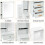 Dressing Table With Drawers Mirror Stool Set Makeup Desk Vanity Table Bedroom 5