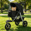 Skylos Pet Stroller Pram Dog Carrier Trailer Strollers 3 Wheels Foldable Large 8