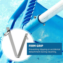 12 St Poolklämmor - Universella Fjärilsklämmor för Poolteleskopstänger, Poolspaborste, Lövskimmerverktyg