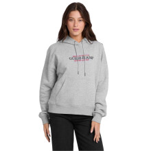 (14 UK, Grey Heather) Guess Womens/Ladies Hoodie