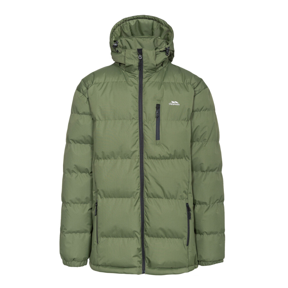 Trespass (L, Moss) Mens Clip Padded Jacket