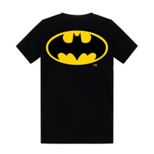 (5-6 Years, Black) Batman Childrens/Kids Logo Cotton T-Shirt