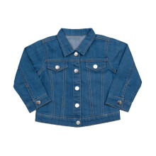 (6-12 Months, Denim Blue) Babybugz Baby Denim Jacket