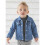 (6-12 Months, Denim Blue) Babybugz Baby Denim Jacket 2