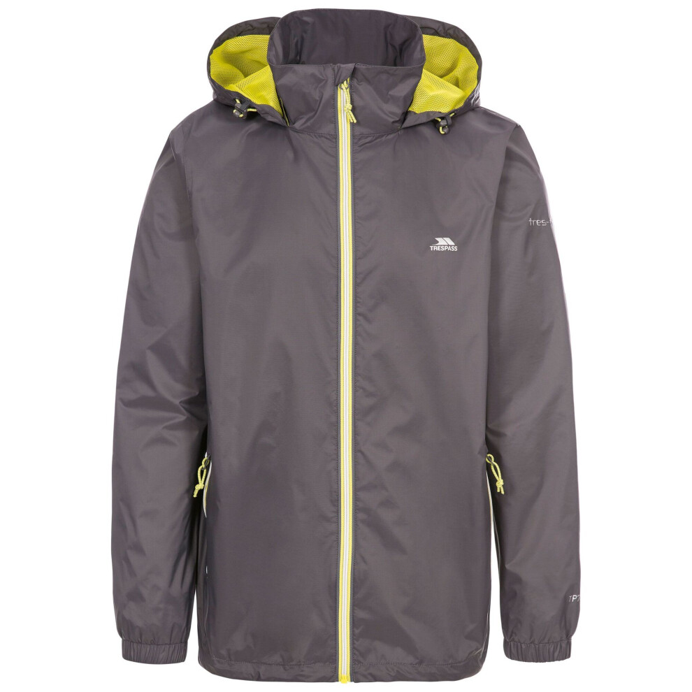 Trespass (Xxl, Carbon) Mens Briar Waterproof Jacket