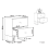 Beliani 2 Drawer Bedside Table NESLE Glass Mirrored Silver 7