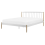 Beliani Bed Metal MAURS 160 x 200 cm (EU King) White 1