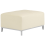Beliani Ottoman OSLO Leather Light Beige 1