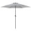Beliani Market Parasol 270 cm VARESE Dark Grey 1
