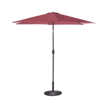Market Parasol 266 cm VARESE Burgundy