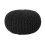 Beliani Pouffe CONRAD Cotton Black 1