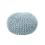 Beliani Pouffe CONRAD Cotton Light Blue 1