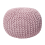 Beliani Pouffe CONRAD Cotton Pink 1