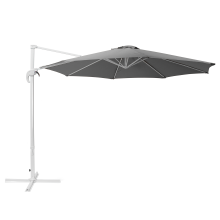 Cantilever Parasol 300 cm SAVONA Dark Grey Grey