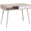 Beliani Home Office Desk DEORA 100 cm 48 cm with Drawers Light Brown 1