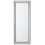 Beliani Wall Mirror BUBRY 50 cm 130 cm Silver 1