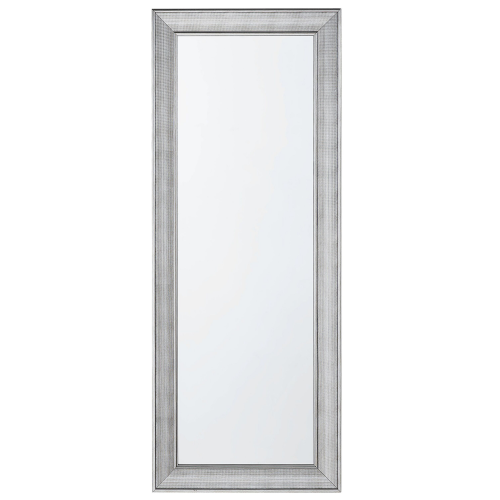 Beliani Wall Mirror BUBRY 50 cm 130 cm Silver