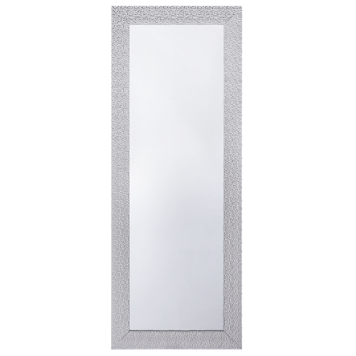 Beliani Wall Mirror MERVENT 50 cm 130 cm White