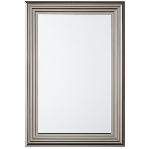 Beliani Wall Mirror CHATAIN 61 cm 91 cm Silver