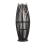 Beliani Lantern TAHITI Bamboo 72 cm Black 1