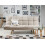 Beliani Sofa Bed 2 Seater INGARO Fabric Beige 2