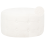 Beliani Pouffe TAMPA Boucle White 1