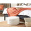 Beliani Pouffe TAMPA Boucle White 2