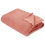 Beliani Blanket BAYBURT 150 x 200 cm Coral 1