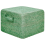 Beliani Pouffe DHADAR Jute Green 1