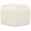 Beliani Pouffe MURIETTA Velvet Off-White 1