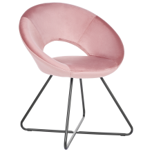Dining Chair RACHEL Velvet Pink